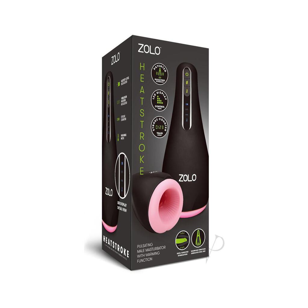 Zolo Heatstroke Rechargeable Vibrating And Warming Masturbator - Black –  The Love Store Online