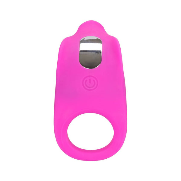 Silicone Rechargeable Teasing Enhancer - Pink