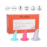 She-ology Advanced Wearable Vaginal Dilator - 3 Piece Set