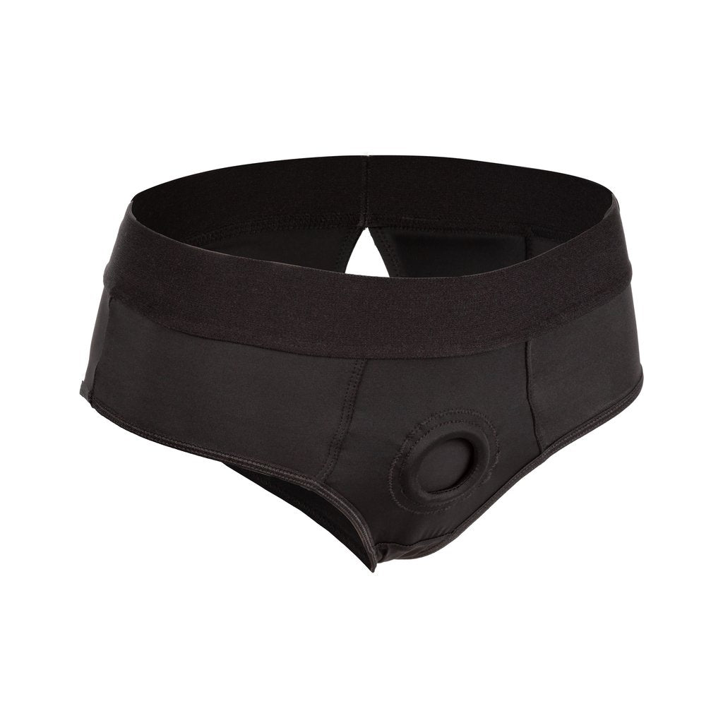 Boundless Backless Brief Harness - Black – The Love Store Online