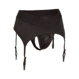 Boundless Thong w/Garter Harness - Black