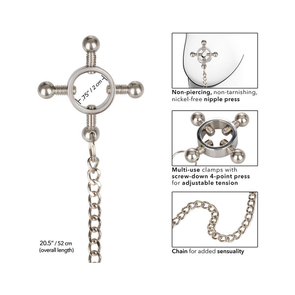 Nipple Grips 4 Point w/Chain