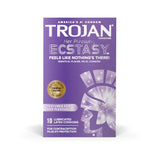 Trojan Her Pleasure Ecstasy Condoms - Pack of 10